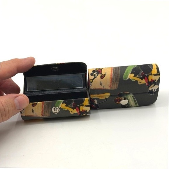 Nicole Miller Walt Disney Gallery Mickey Mouse Tote Bag 5 Piece Set Gray Vintage - Picture 12 of 16